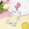 Transparent Card Holder Cartoon Animal Print ID Card Badge Holder Case Kawaii Cartoon Cute Student Bus Card Cover