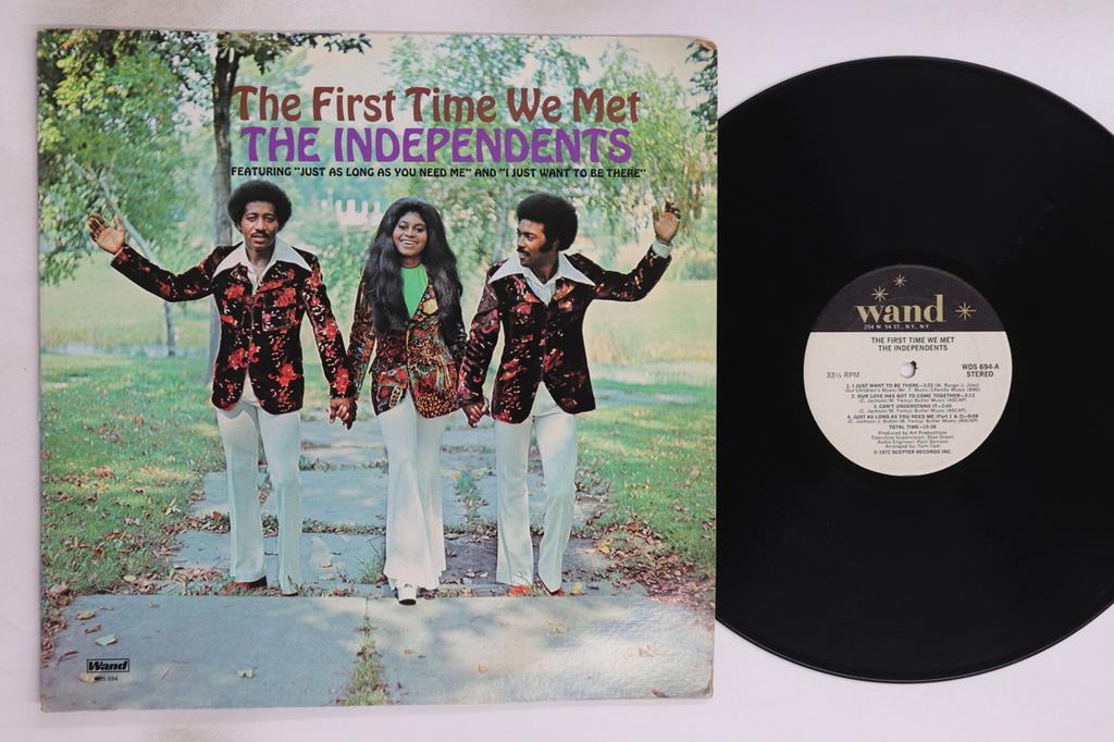 LP Record INDEPENDENTS - First Time We Met WDS694 WAND 1972 US Soul/Funk Used