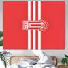 Stoke City F.C. Tapestry Wall Hanging Room Background Cloth Home Decor Beach Mat Yoga Mat Sofa Bed Sheet