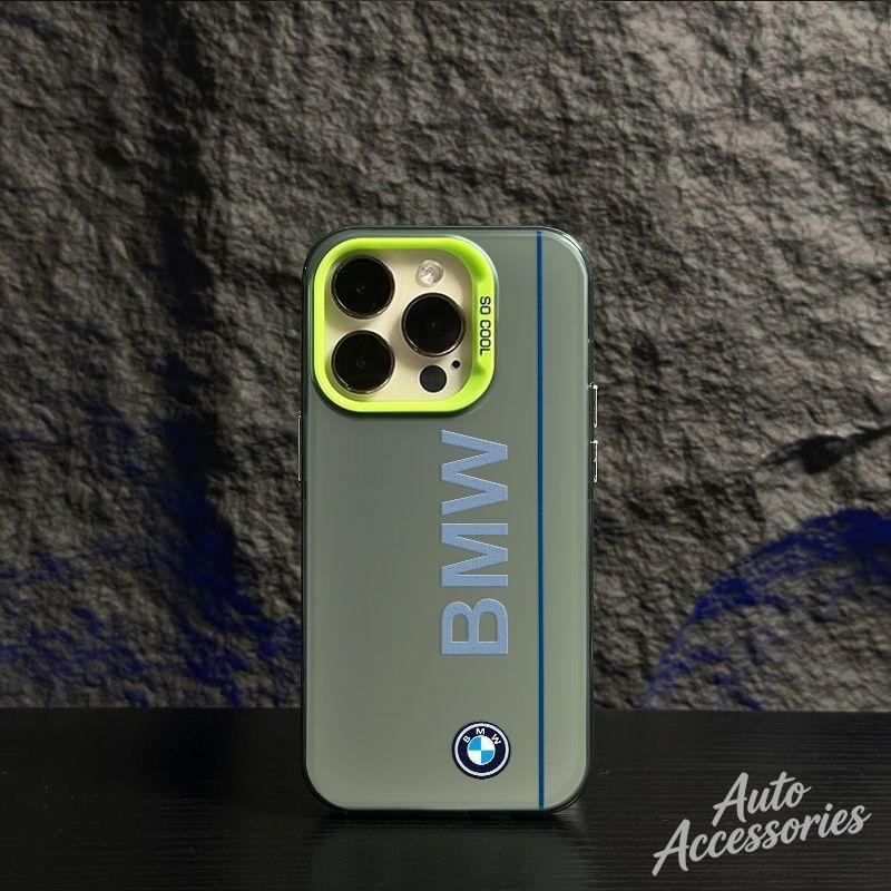 Multi-color Optional Phone Case Trendy Shell For IPhone 15 14 13 12 11 Pro Max For BMW Shockproof Phone Protective Cover Sticker HO1