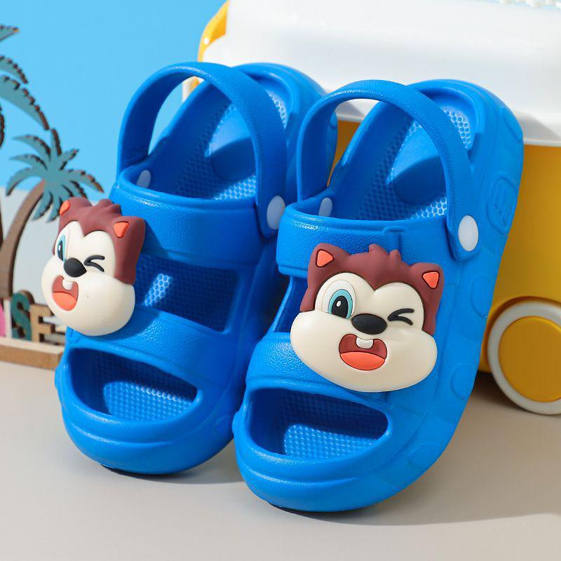 

Children s Non-slip Cartoon EVA Shower Sandals 34-35 (Fit for foot length 20cm)