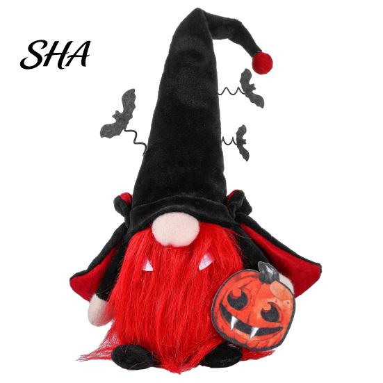 Durable Halloween Decor Gnome Decor, Faceless Vampire Bat Doll Figurine for Shelf Table, Spooky Festive Decorations Cute Ornament Party Home, Trick or