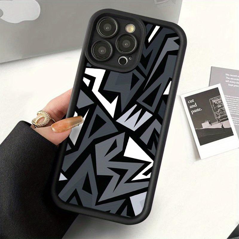 Strange pattern design phone case suitable for iPhone 17 16 15 14 13 12 11 Pro/Max/Plus anti drop and shockproof