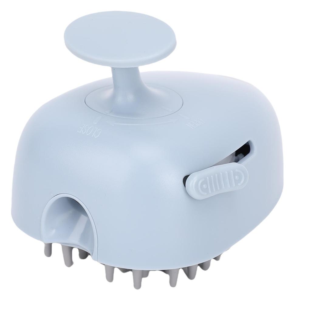 Pet Spray Brush Multi Functional Easy Hair Removal Mist Grooming Massage Brush for Cats Blue