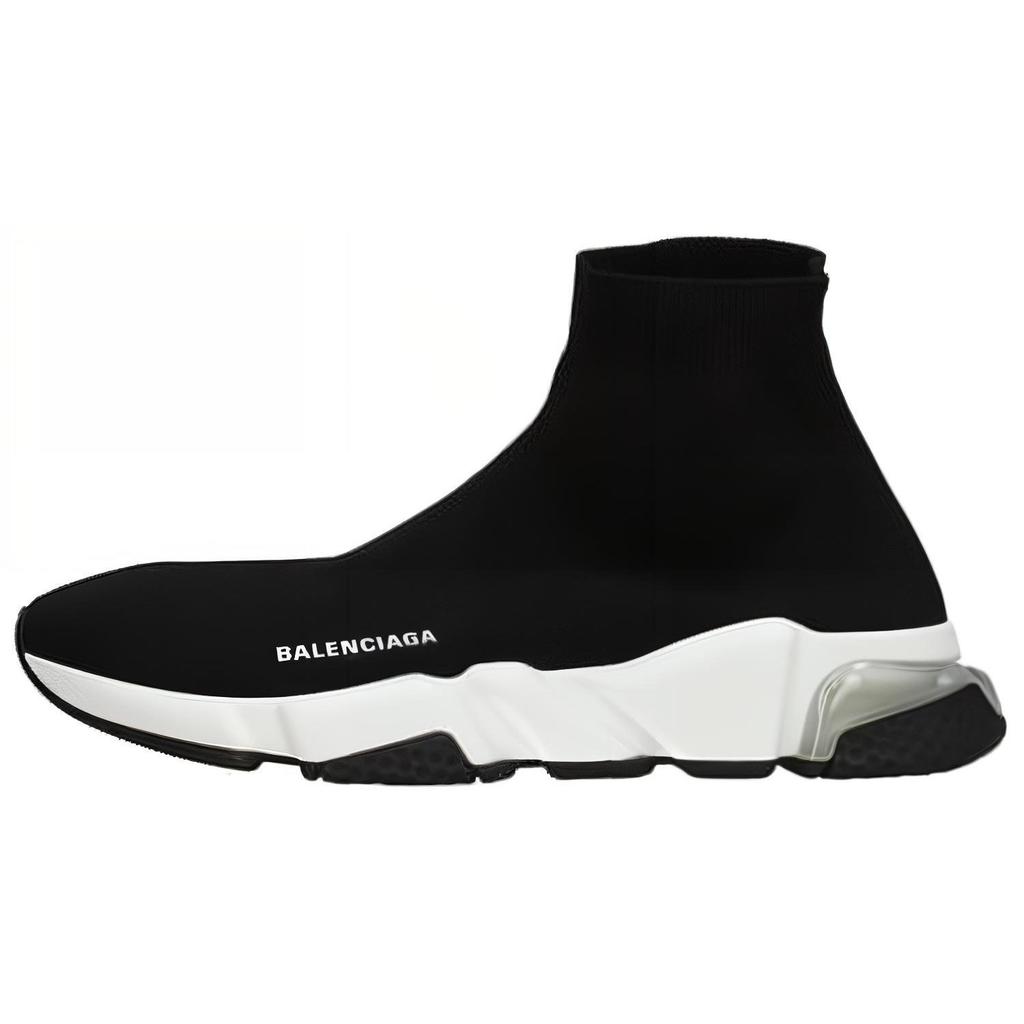 Balenciaga Speed Trainer 'Clear Sole Black' 607544W05GG1010