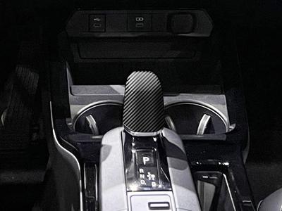 TADOKAPATU Shift Knob Cover for Toyota New Prius 60 Series Interior Custom Protects Against Nail ABS 1 Carbon Fiber Cover/Grip (ZVW60, ZVW65, MXWH60,