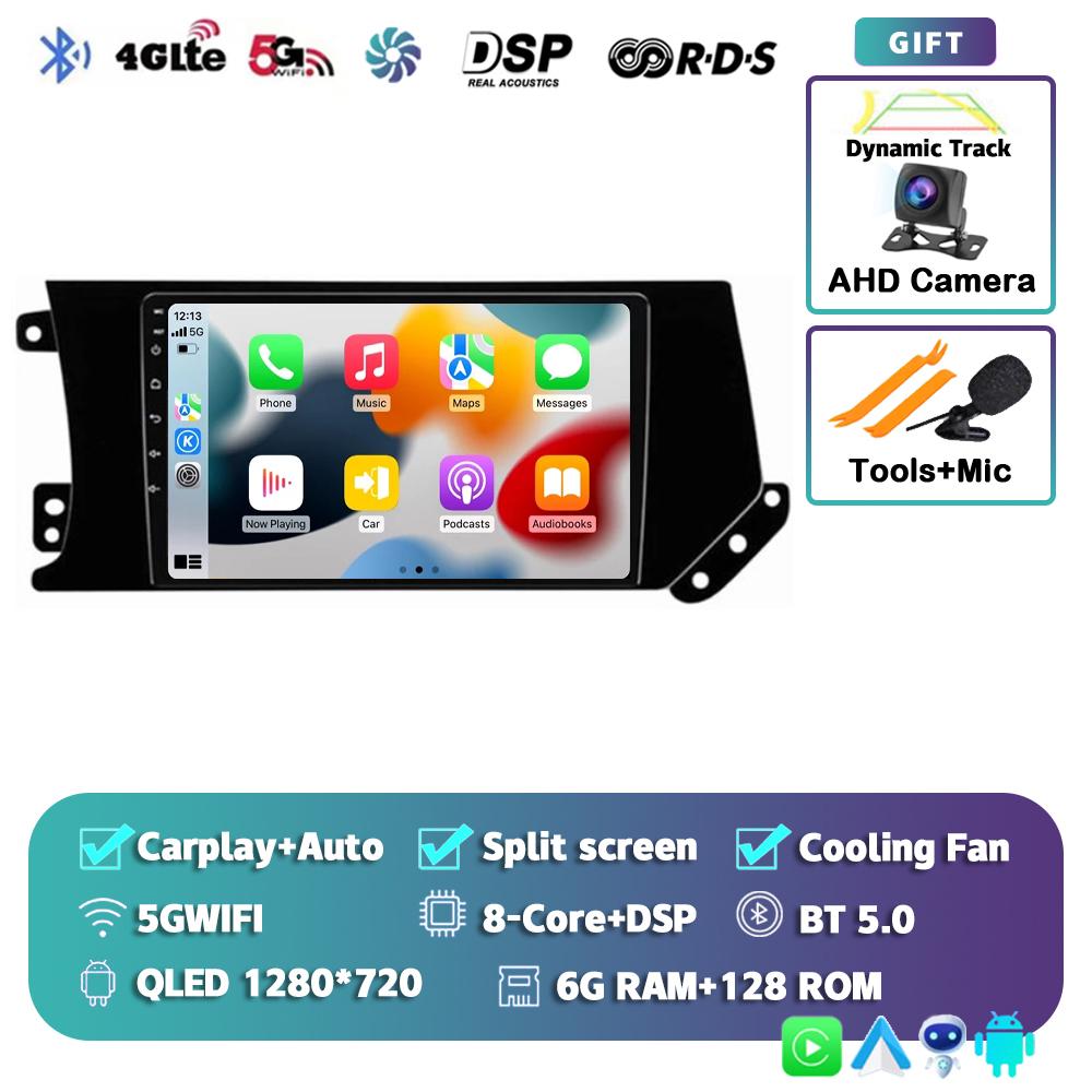 Android 14 Carplay Auto Car Radio For Haval F7 F7X 2019-2020 Multimedia Video Player Navigation GPS 8-Core WiFi+4G DSP Stereo BT