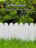 Garden Fence Outdoors Courtyard Balcony Flower Bed Partition Decoration Plastic Spliceable Anticorrosive Retaining Board Fencing