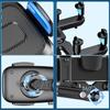 360-degree Rotation-Navigation Mount Mobile Phones Holder Car Adjustable Stand Rearview Mirror Retractable Phone Bracket