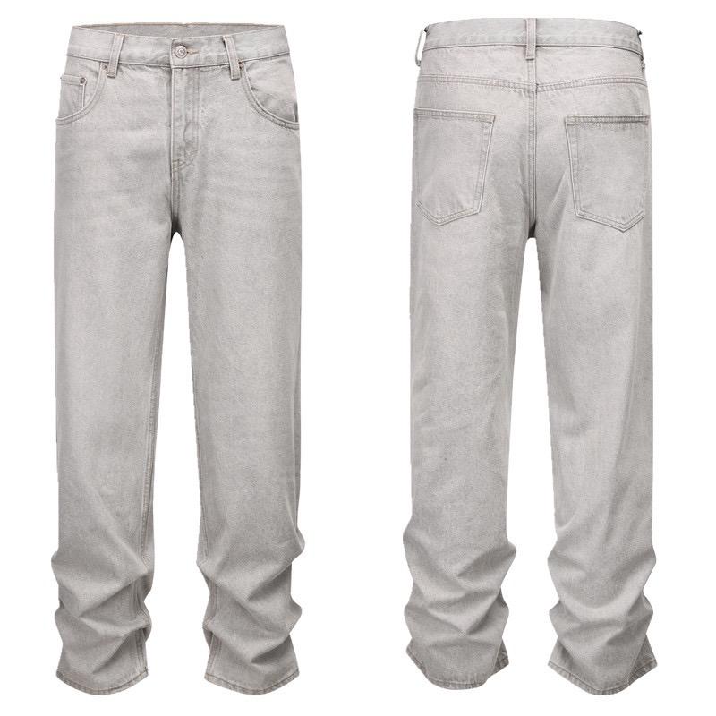 RogueWave Y2k Streetwear Vintage Pantalones Hombre Trees Camouflage Jeans Cargos for Men Patchwork Straight Baggy Casual Denim Trousers