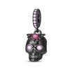 S925 Silver Halloween DIY Jewelry Kit Pumpkin Skull Bat Charm Pendant Beads Bracelet Making Craft Accessories