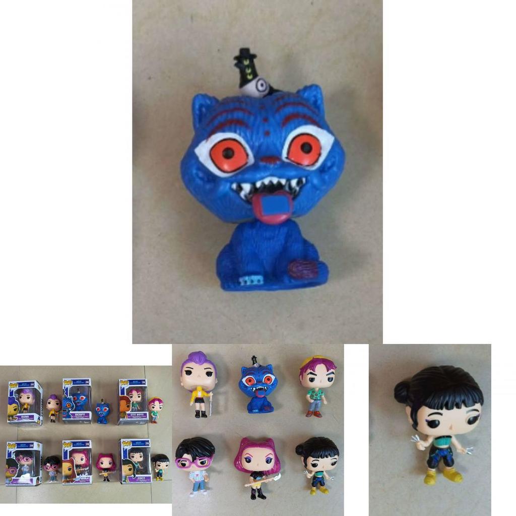 Kpop Demon Hunters Pvc Doll Ornament For Desk Decor And Office Display