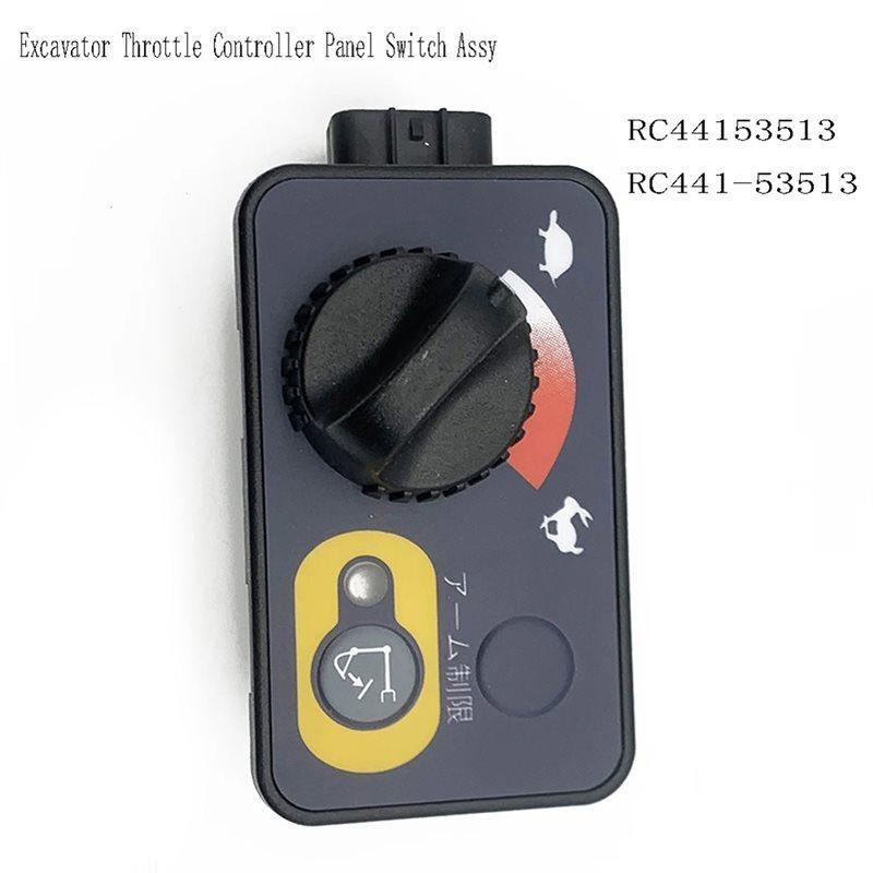 RC44153513 Excavator Throttle Controller Panel Switch Assy For Kubota Models KX135/155/161/163 U50-5 RC441-53513
