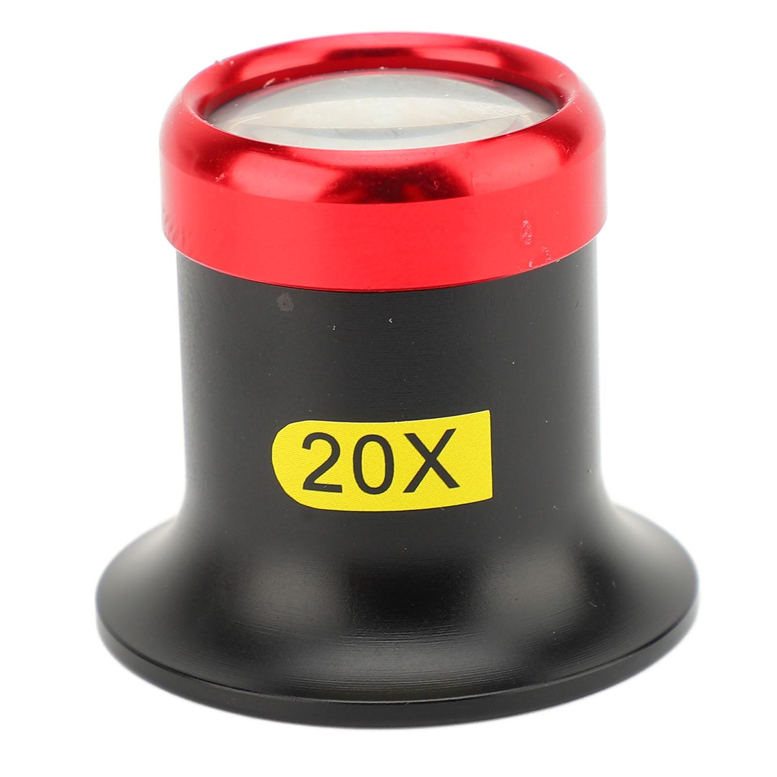 

Jewelry Loupe Portable Watch Repair Eye Magnifying Glass Small Lightweight Aluminum Alloy Loop