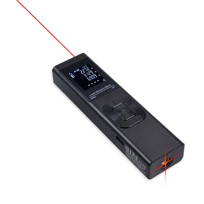 3in1 Laser Distance Meter Angle Measure Cross Line Laser Level Electric Angle Sensor with Backlit