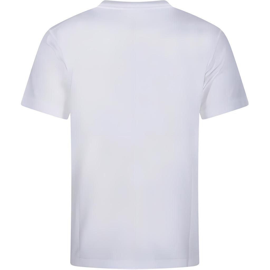 STONE ISLAND Plain Logo Crew Neck Short Sleeve T-Shirt Men Tops Off-White K1S1521002-37S0057-V0001