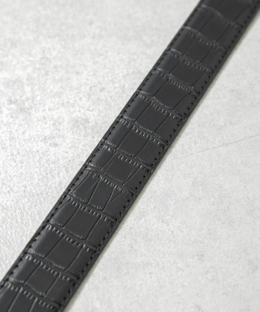 [Nano Universe] Split Leather Reversible Belt for Men F 361 Pattern 2 668-5250205