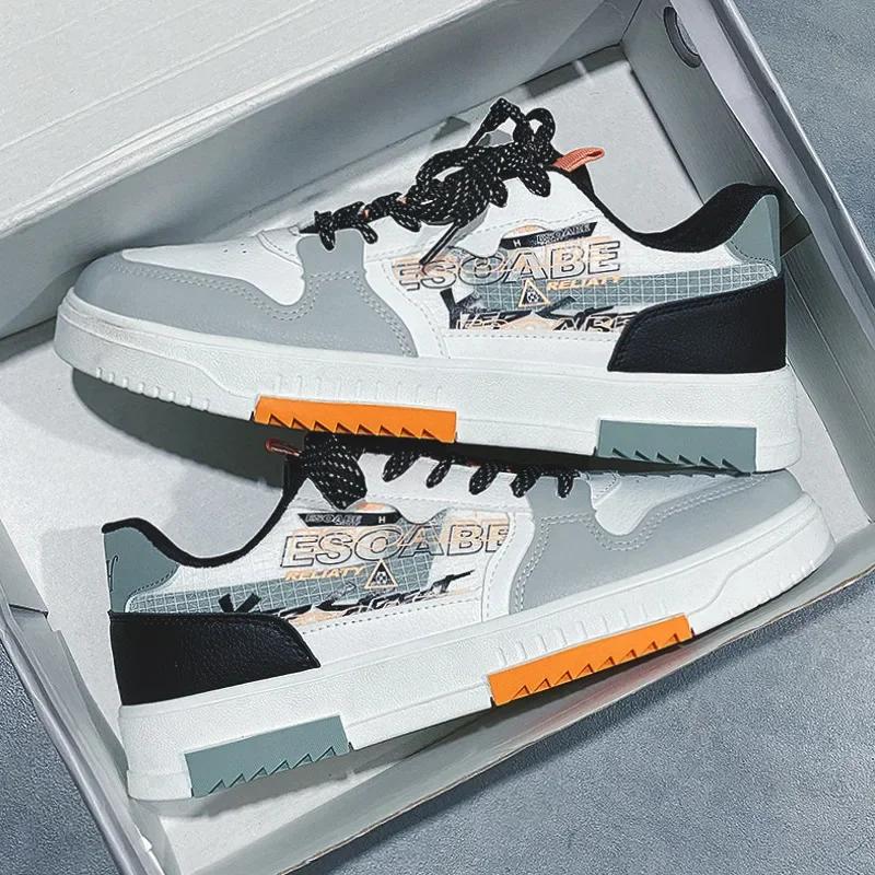 Fashion New Men Breathable Sneakers Casual Sport Shoes for Men Outdoor Mesh Black Running Shoe Athletic Jogging Tenis Masculino Platform