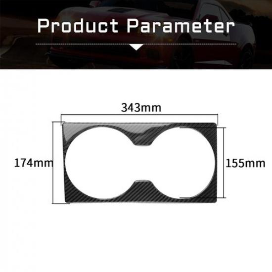 Carbon Fiber Interior Rear Center Speaker Cover Trim For Nissan GT-R R35