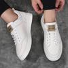 Fashion Casual Men's Shoes Lace Up Fashion Comfortable Shoe Men Sneakers 2024 Designer Genuine Leather Man Flats Male Chaussures