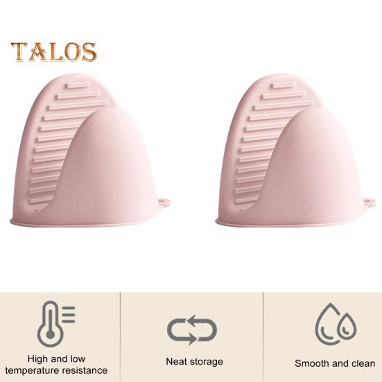 2ks silikonové rukavice do trouby proti opaření žáruvzdorné držáky na hrnce Multifunkční kuchyňské rukavice na vaření Pečení