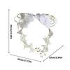 Artificial Silk Flower Bouquet for Bride with Realistic Looking Handheld Bouquet for Engagement Anniversaries Parties