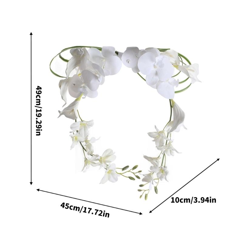 Artificial Silk Flower Bouquet for Bride with Realistic Looking Handheld Bouquet for Engagement Anniversaries Parties