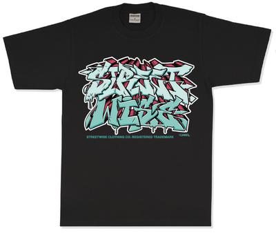 Streetwise Digital Graphic T-Shirt Black M-L-XL-2XL-3XL<wbr/>-4XL-5XL Unisex T-Shirt