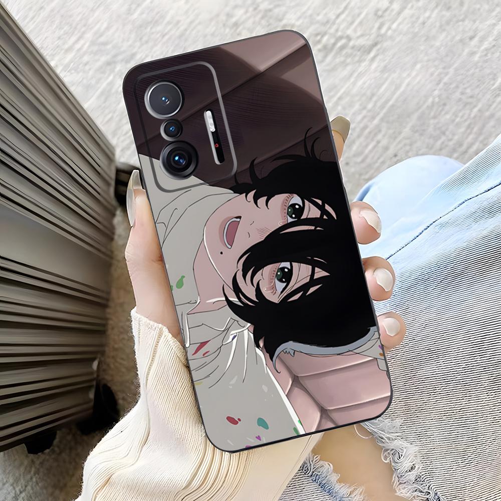 

Чехол для телефона в стиле аниме Look Back для Xiaomi Poco M7 M6 M5 M4 4g 5g F7 F6 X7 X6 X5 Ultra Pro Силиконовая крышка Poco M4 Pro 5G