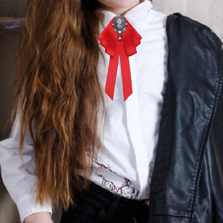 Sophisticated Tie Brooch Professional Stewardesses Student Grooms Bows Unique Tie for Ceremony and Celebrations