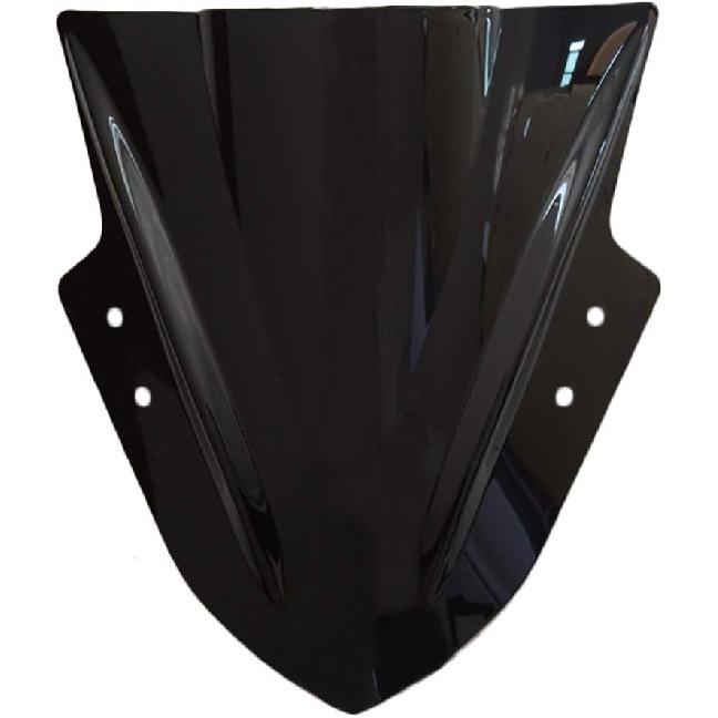 for Kawasaki Ninja 300 R EX300 EX300R ex300 r 2013 2014 2015 2016 2017 Black Windshield WindScreen Double Bubble EX 300 R