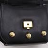 Salvatore Ferragamo Pochette Shoulder Bag DQ-21 5640 2-way clutch black leather Women Used