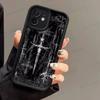 Gotisches Cyber-Sigil-Kreuz Handyhülle Für iPhone 17 Air 16 e 15 14 13 12 11 Pro Max Plus Mini SE 2020 2022 Silikon Hülle