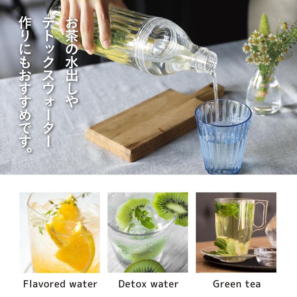 CB Japan Blue Barley Tea LS UCA Pitcher, 1.0L, Plastic, Pot, Bottle,