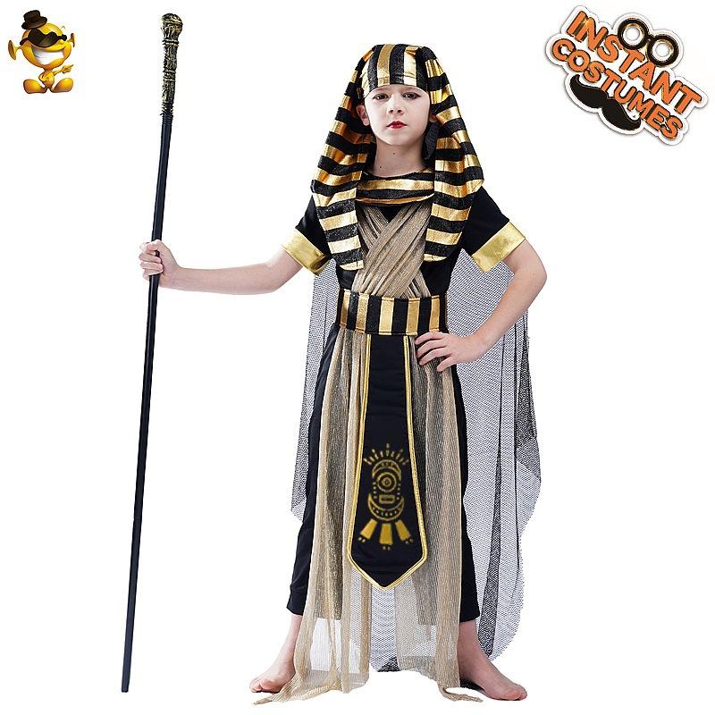 Pharaoh Cosplay Costume, Domineering Pharaoh Costume, Little Boy Stage Costume