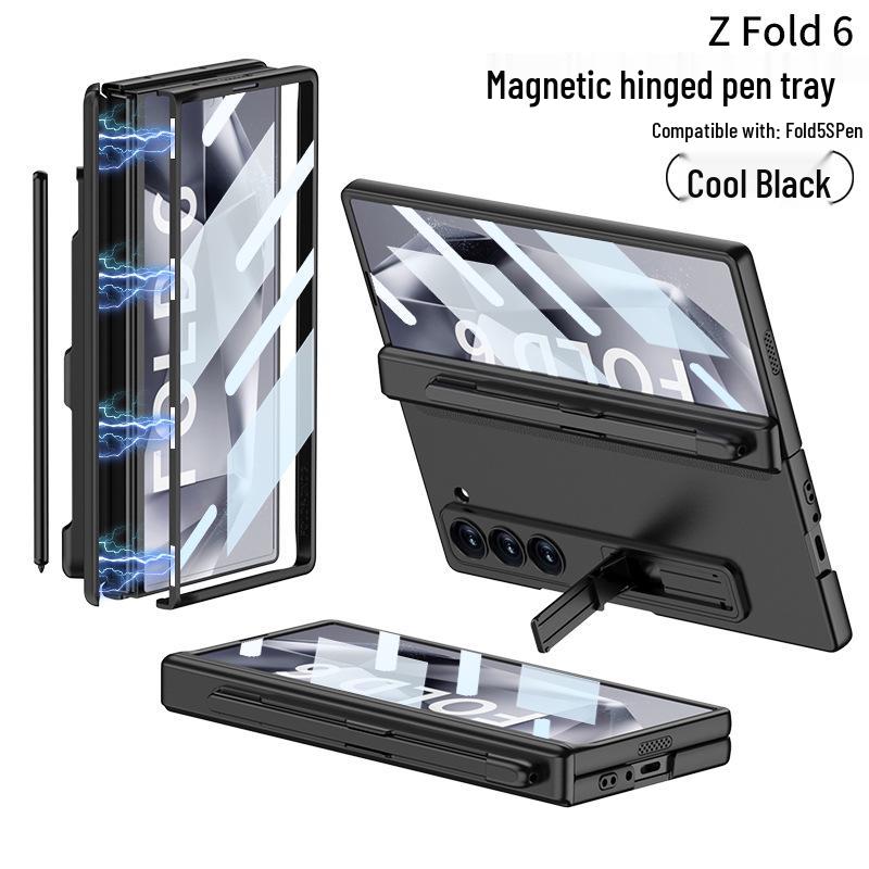 Magnetic Hinge Phone Case for Samsung Z Fold6 and Fold7 - Stylish New Design