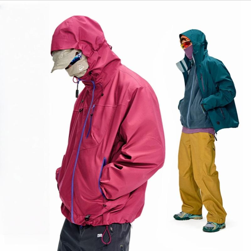 Empty mountain rain hard shell jacket women's new windproof waterproof warm three-in-one mountaineering jacket
