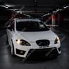 Buza Spoiler Față Pentru Seat Leon Cupra 2.0 TFSI R MK2 2009-2012 Facelift Spoiler Splitter Difuzor Protecție Inferioară Ornamente Bodykit TuningProdus bun