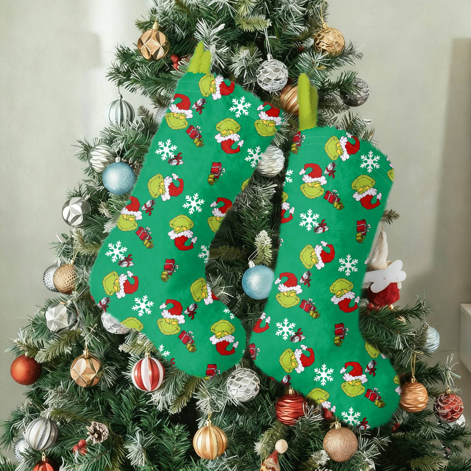 

Christmas Stocking Ornaments Christmas Tree Decoration Pendants One Size