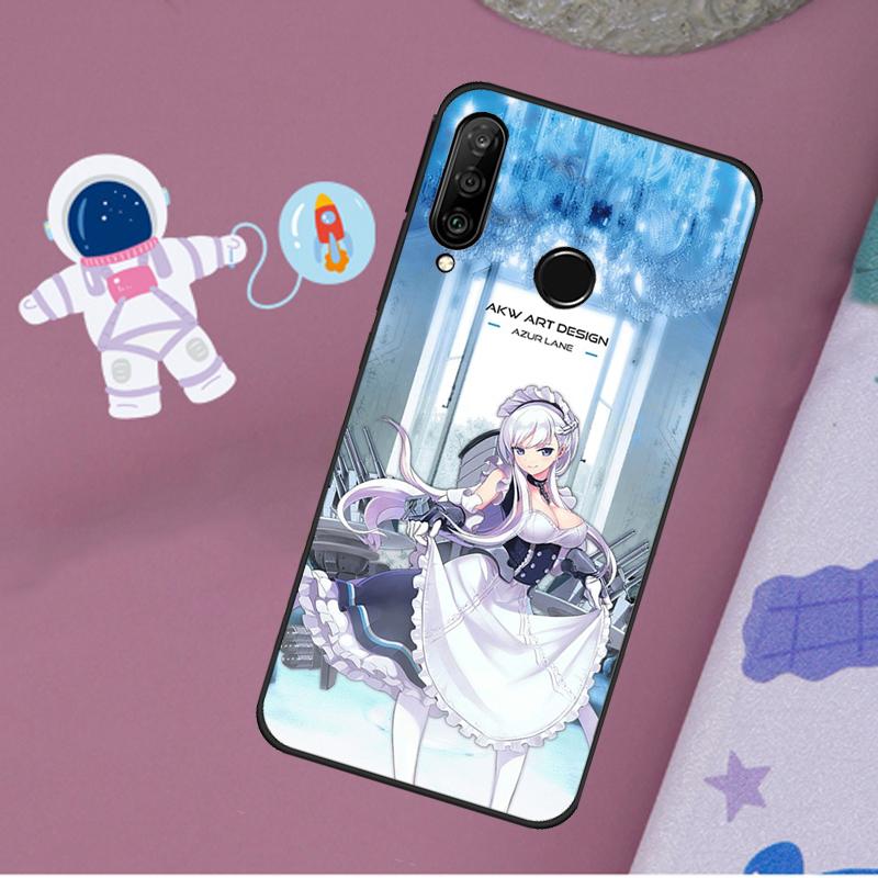 Azur Lane Game For Huawei Nova 11i 7i 8i 12i 12s Y73 Y70 Y90 Y60 Y72 Y61 Y91 9 10 SE P40 Lite P30 Pro Case