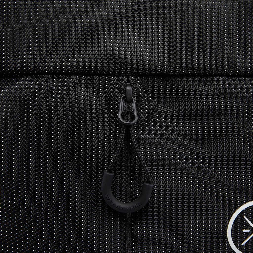 Li Ning Wade Lifestyle Series 23L Simple Large Capacity Polyester Backpack Unisex Backpack Black ABSW051-1