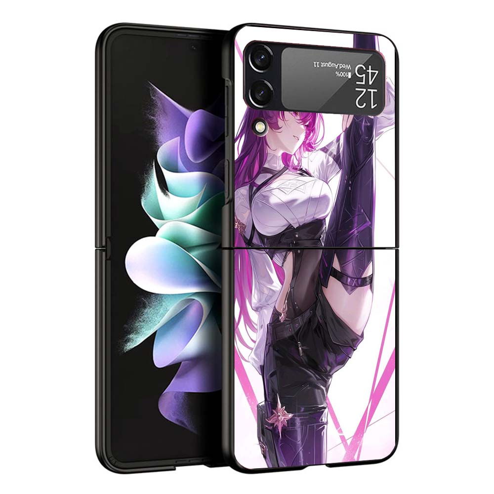 

Honkai Star Rail Kafka Phone Case For Samsung Galaxy Z Flip7 Flip6 5G Flip5 Flip4 Flip3 ZFlip 7 6 3 4 5 Shockproof Back Cover Ga Samsung Z Flip