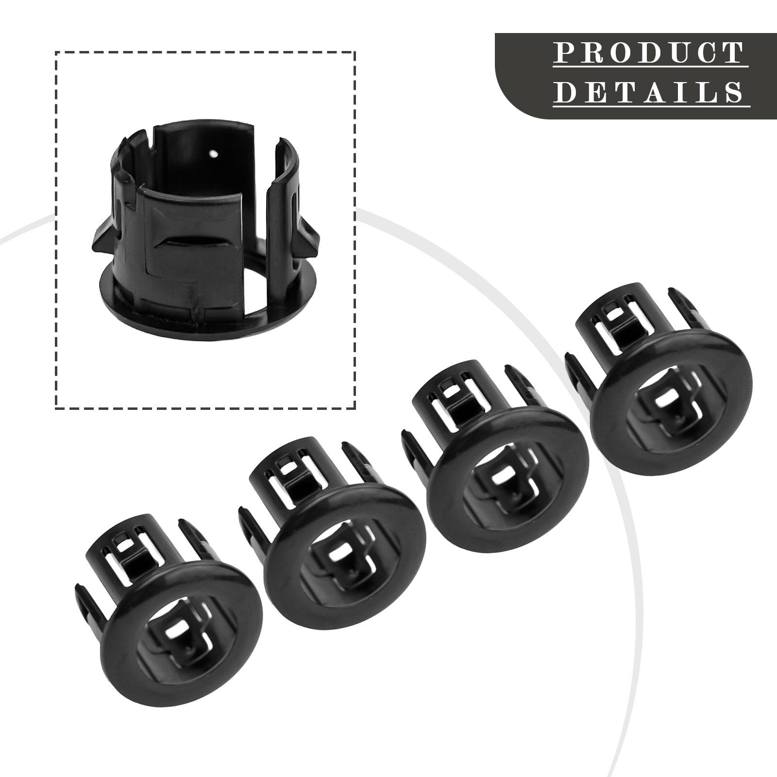 Practical Parking Sensor Retainer Parking Assist Sensor Bezels Front Rear Holder Parts Accessories ES350 HS250H Exterior 4Pcs China Mainland