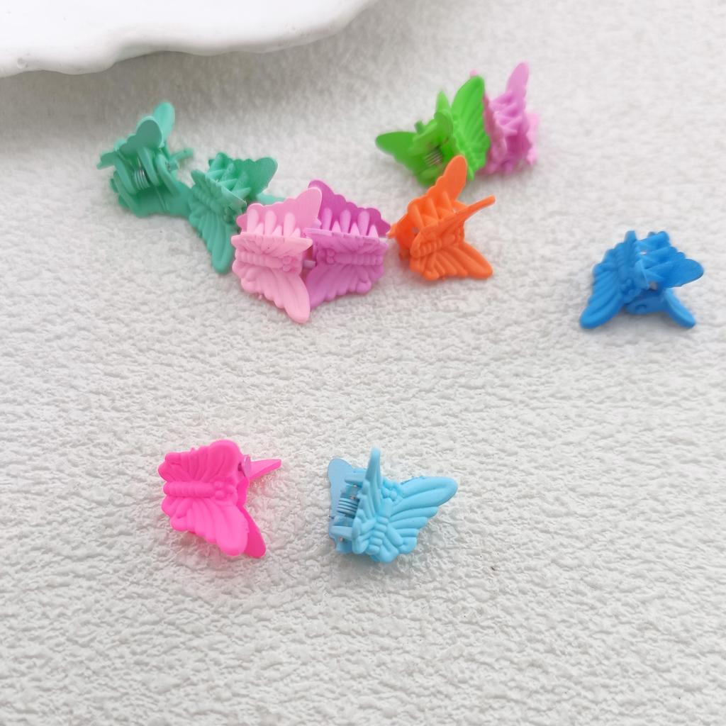 10/20/50/100 ks Dívčí Mini Sponky do Vlasů Motýl Roztomilé Bonbónové Barvy Malé Mini Kraby Pro Ozdoby Hlavy Vlasové Doplňky Pro Ženy