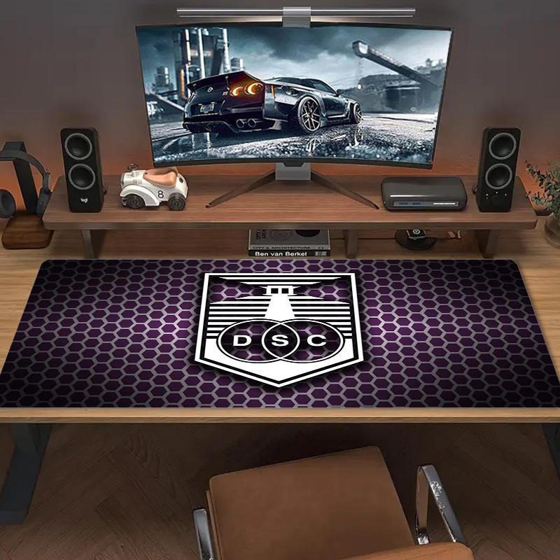 Defensor Sporting Color Mouse Pad Large Gaming Table Cushion Non-slip Laptop Tablet Big Mousepad XXL Mat Mini PC Playmat With Lock Edge