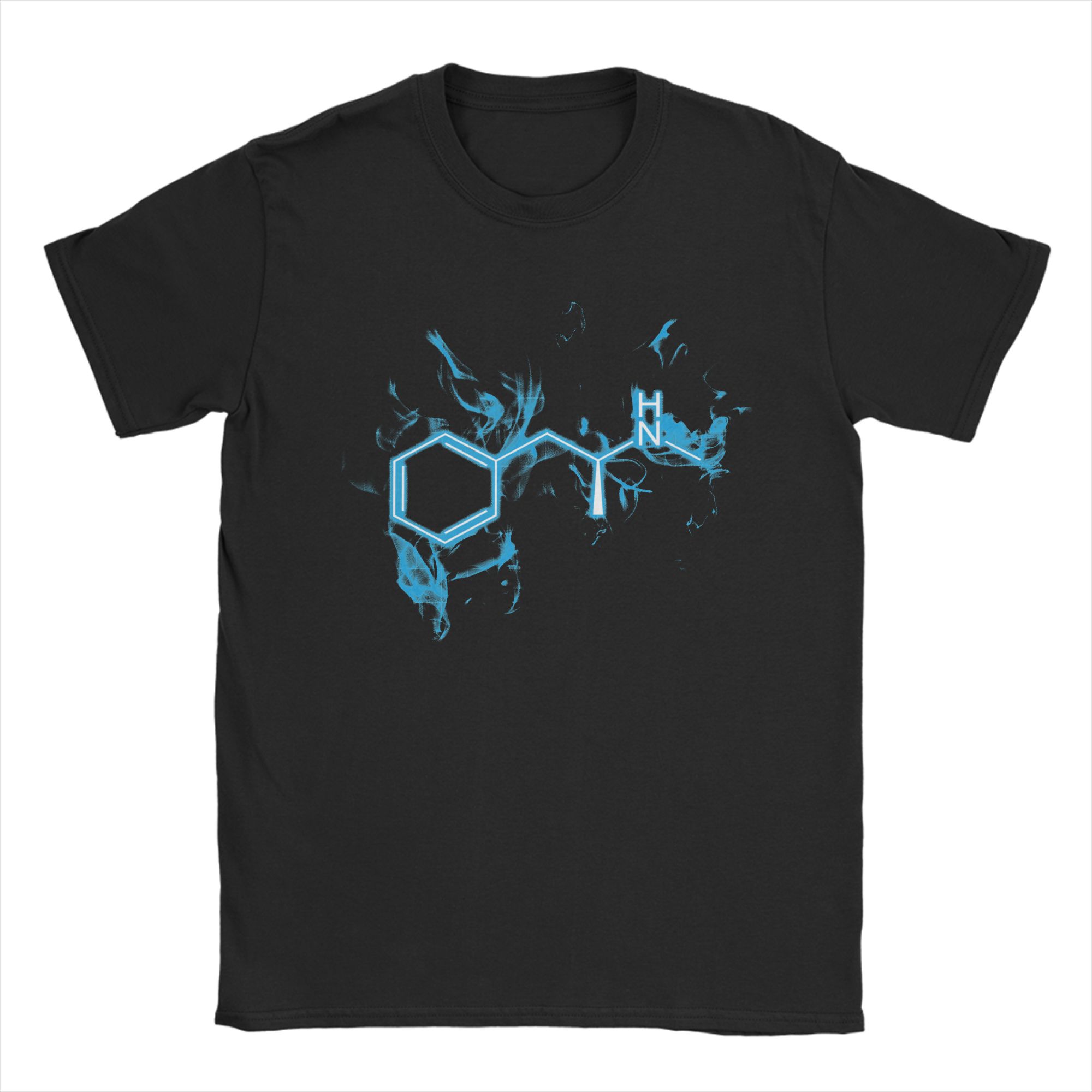 

Футболка Мужская Хлопковая Повседневная с Круглым Вырезом Breaking Bad Футболки с Коротким Рукавом Одежда Большого Размера XL