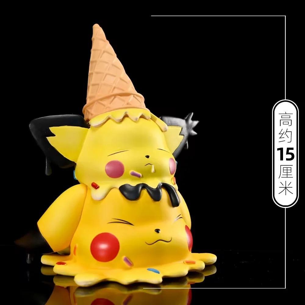 Pokemon, Ice Cream Series, Pikachu, Wonderful Frog Seed, Kodak Duck, Snorlax, Boxed Doll