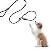 Yousheng Strong Slip Lead Dog Leash Adjustable Loop High-density Nylon Braided Rope Vibrant Color Training Leash for Large Medium Small Dogs