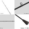 Daiwa OUTRAGE XV SJ 63B-4 Slow Jigging Rod