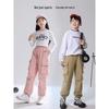 Children's Durable Sports and Workwear Pants for Boys and Girls: Spring and Autumn School Uniform and Mountaineering Options